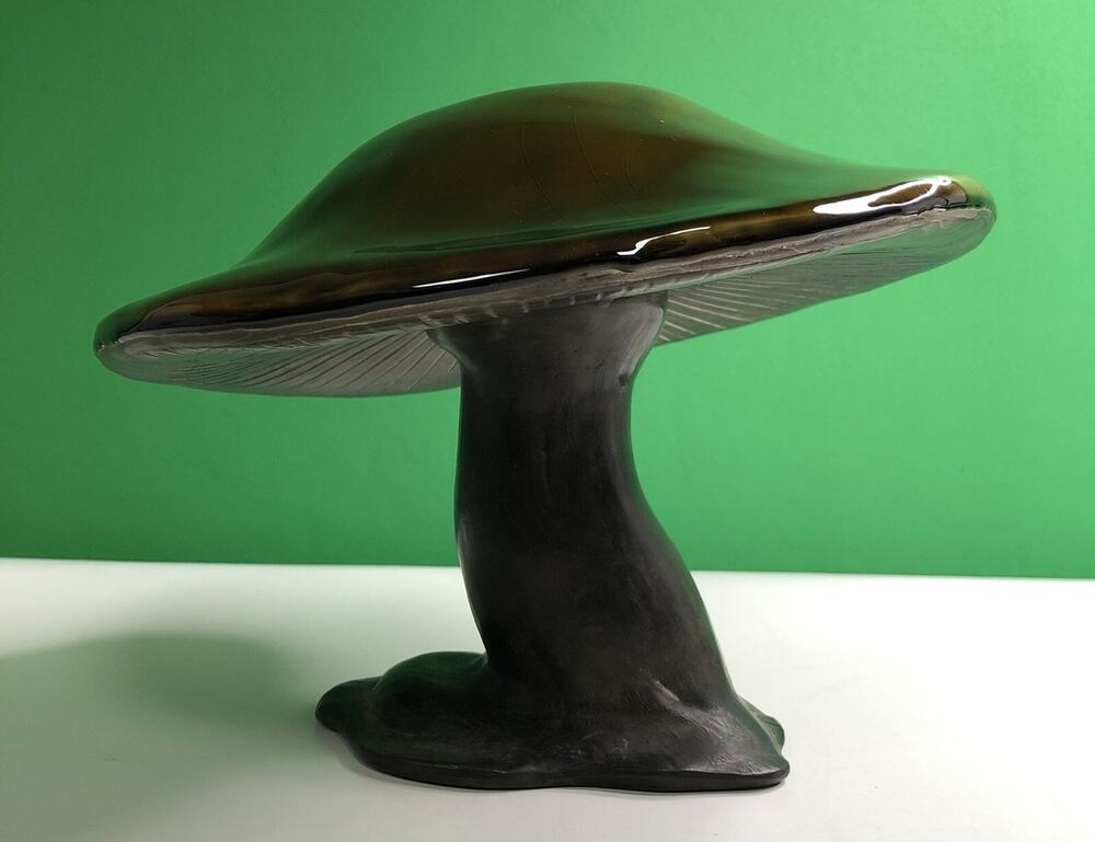 MCM MUSHROOM By Anthony Freeman McFarlin Potteries Of California Signed Numbered